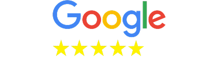 Google 5-star rating with over 500 reviews
